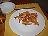 Riesengarnelen zum Abendessen